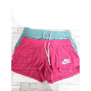 Women's Nike Shorts *Set of 2* Pink and Blue Large